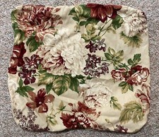 Occasional Accent Pillow Sham Cottage Country Classic 20 in Sq. Zip Close