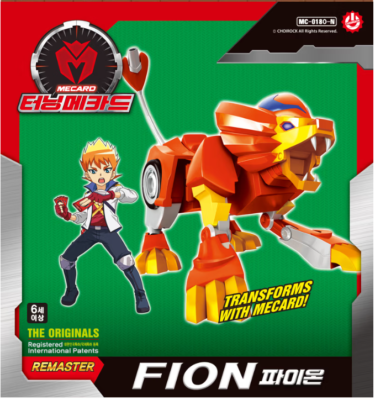 【DMC】farcon CHOIROCK Turning Mecard REMASTER : FION 파이온 Robot Car Figure