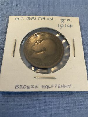 1914年イギリス 半ペニー切手 世界最初の郵便切手｜博物館