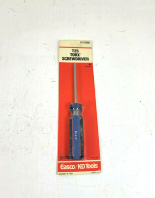 Easco/K-D Tools T25 TORX  Screwdriver 413125C '' Made in USA''