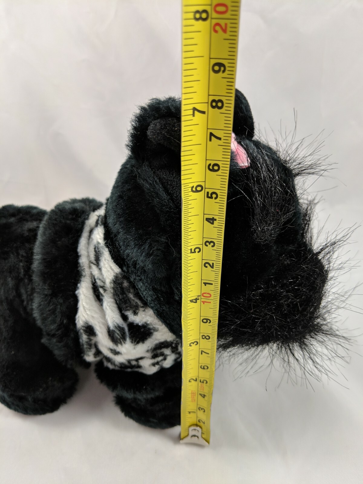 Bella Beau Black Dog Plush Puppy 7 Inch Hauck Toys Stuffed Animal toy