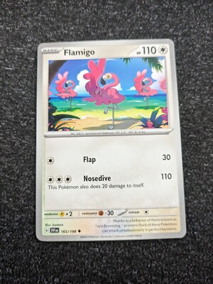 Flamigo 165/198- Scarlet & Violet- Regular Uncommon- NM/M