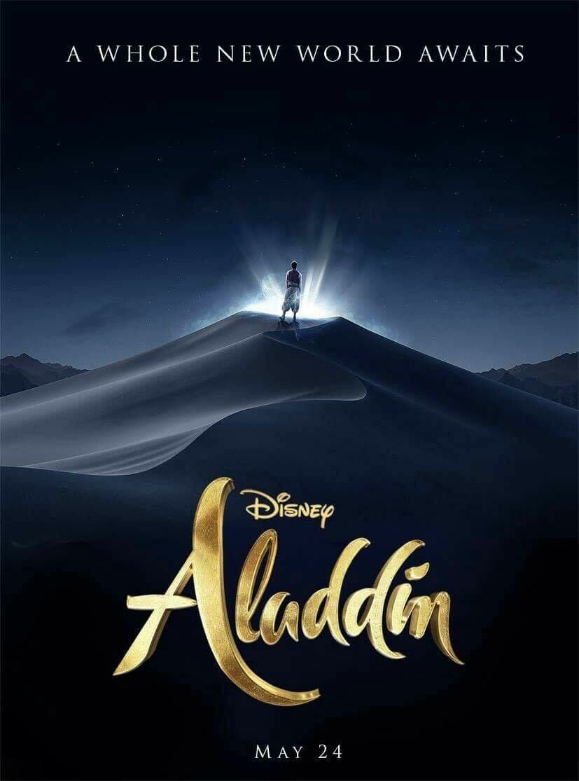 Authentic Disney New Live Action Aladdin Blu-ray DVD & Digital