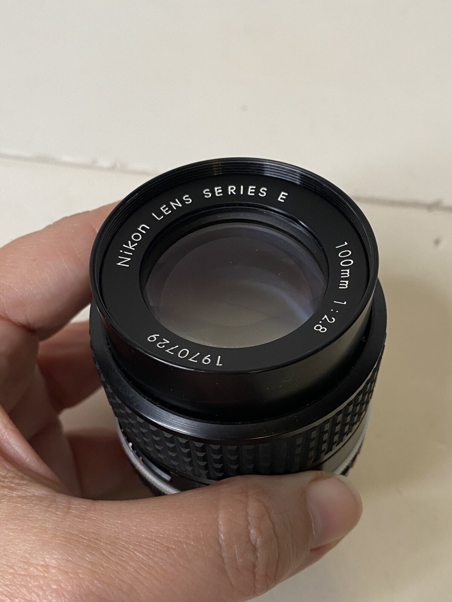 Nikon E series 100mm f2.8 Ai-s Manual Focus Lens prime for