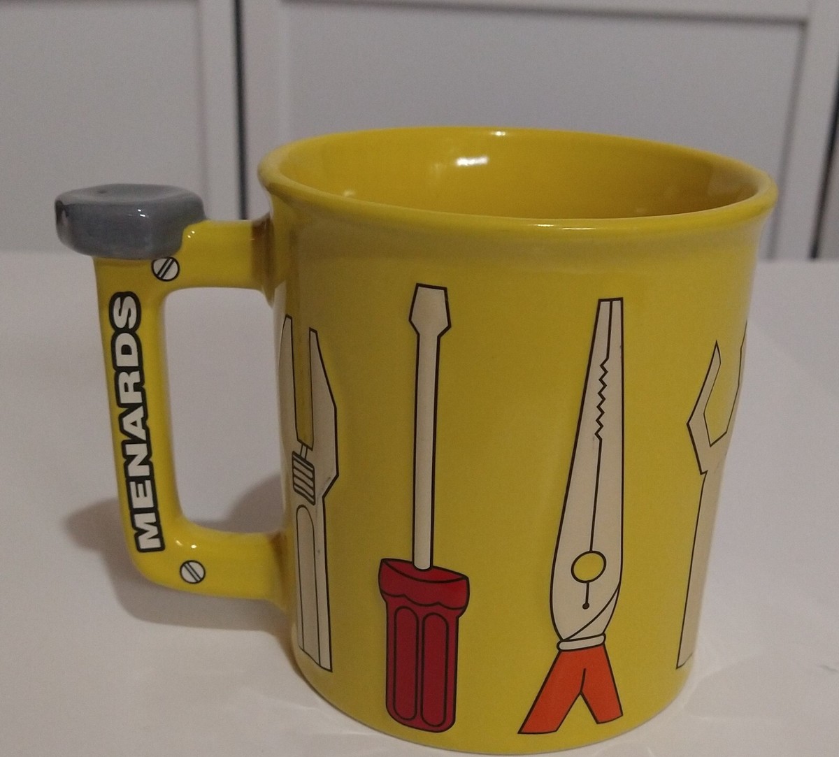 Pre Owned Menards Coffee Tea Mug 3D Tool Pliers Wrench Screwdriver
