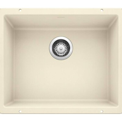 #ad #ad PRECIS Undermount Granite Composite 21 in. Single Bowl Kitchen Sink in Biscuit $259.99