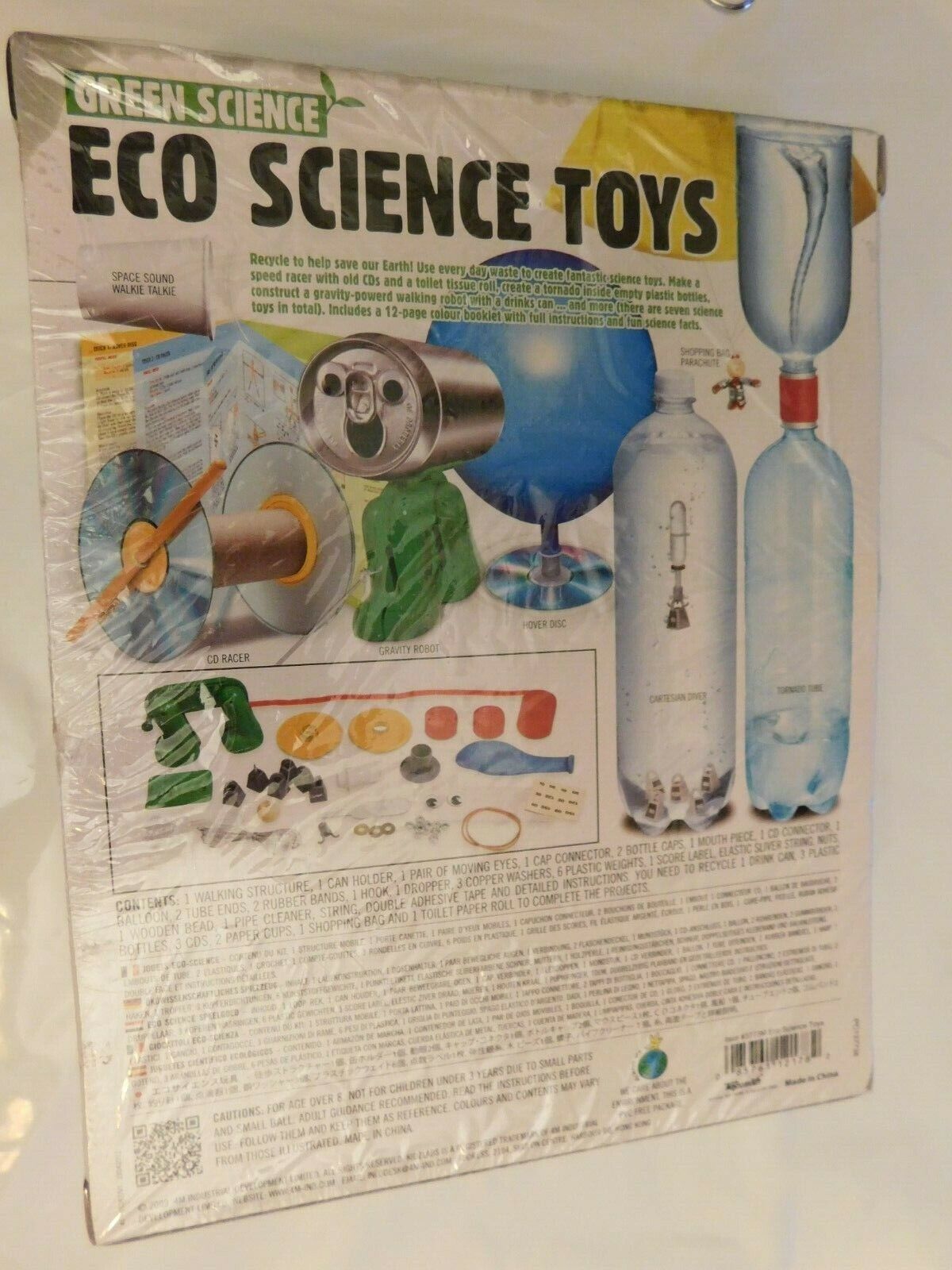 Green Science, Brinquedos ecológicos para Crianças 6+