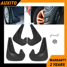 Set Of 4 Black Splash Guard Mud Flaps Car Parts Accessories For Toyota Protector
