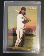 2020 Topps Baseball Series 1 Chrome Turkey Red Brandon Crawford # TRC-78