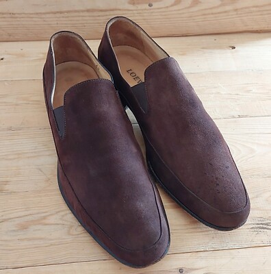 Loewe Men\'s Dark Suede Slip-Ons Loewe Men main image 2
