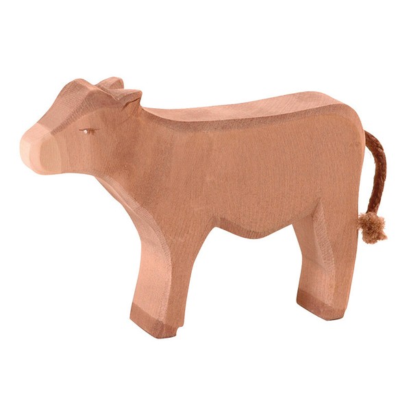 Ochse Ii Stehend - Ostheimer 42116 Holzfigur Auch FüR Krippe, Krippenfigur Neu-image