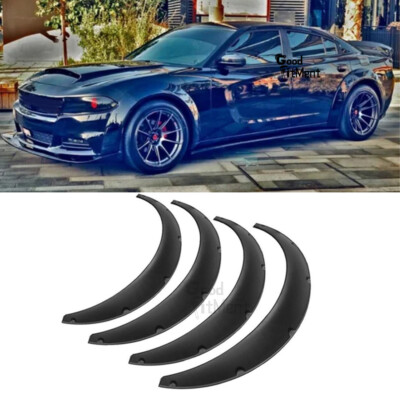 For Dodge Charger SXT 3.5'' Car Fender Flares Wheel Arches Extra Wide Body Kit US