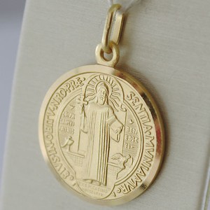 St Benedict Medallion With Long Necklace Shopee Philippines