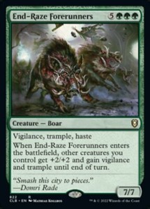 End-Raze Forerunners - Commander Legends: Battle for Baldur's Gate #822