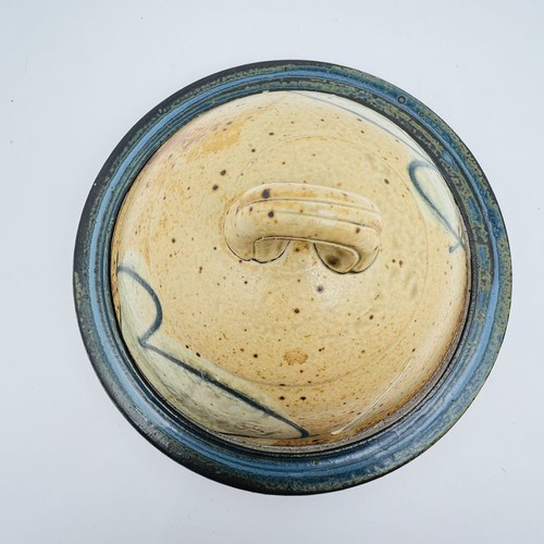Nick Joerling Pottery Art Lidded Domed Cheese Butter Dish Hand Made Ceramic - Picture 12 of 20