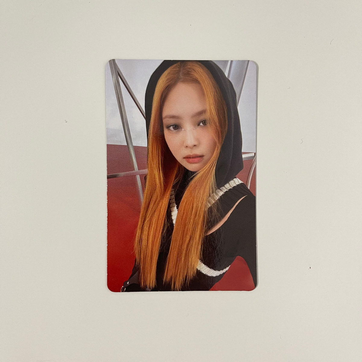 公式　blackpink bornpink lp トレカ　ジェニ　jennie JENNIE Official Photocard BlackPink 2nd Album Born Pink Digipack