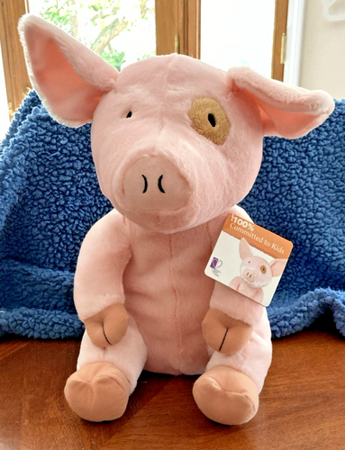 Piggy 12" Plush Pink Maxwell Kohl's Cares Kids Sitting Stuffed Animal Geico Wee