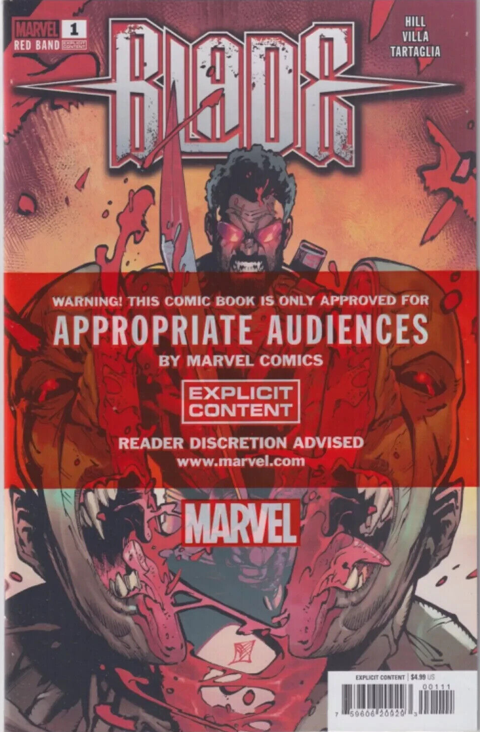 Blade: Red Band (2024) #1 NM Red Band Sealed