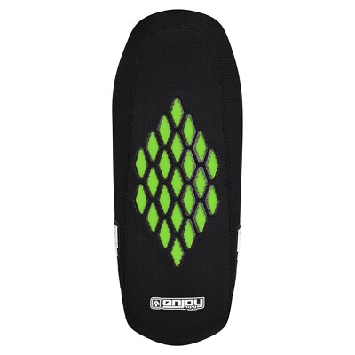 Sur Ron Mx X Luna Float Seat Cover all BLK w/ GREEN diamond grip