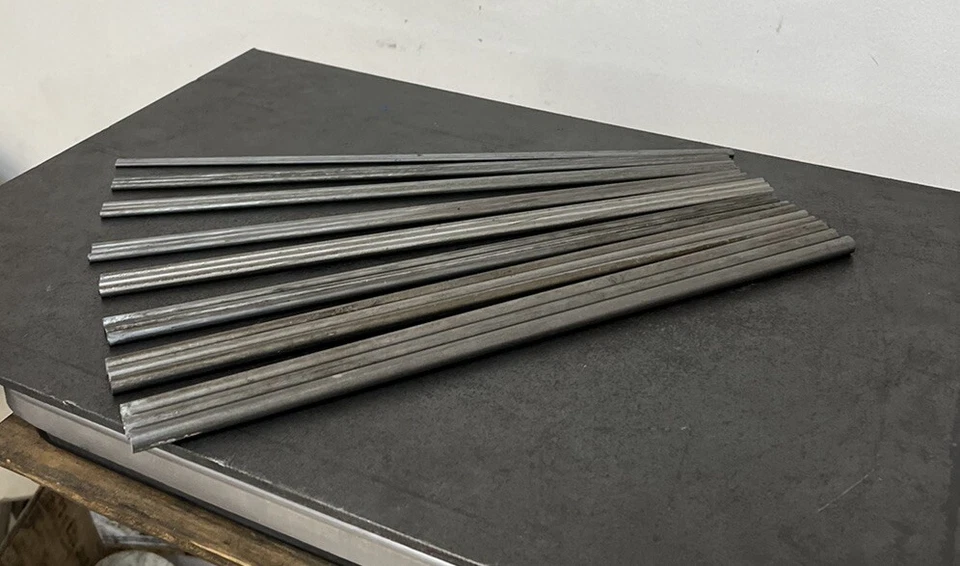 Surtido de stock de barra redonda de acero 12L14 - 24 varillas de diámetro pequeño - torno CNC Foto 4 de 4