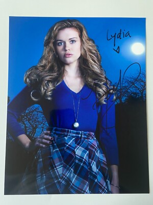 HOLLAND RODEN In-Person signiertes Autogramm 20x25cm Teen Wolf