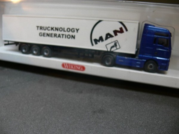 1/87 Wiking Man Tga Xxl Man Trucknology Generation Koffer-Sz 538 05 B-image