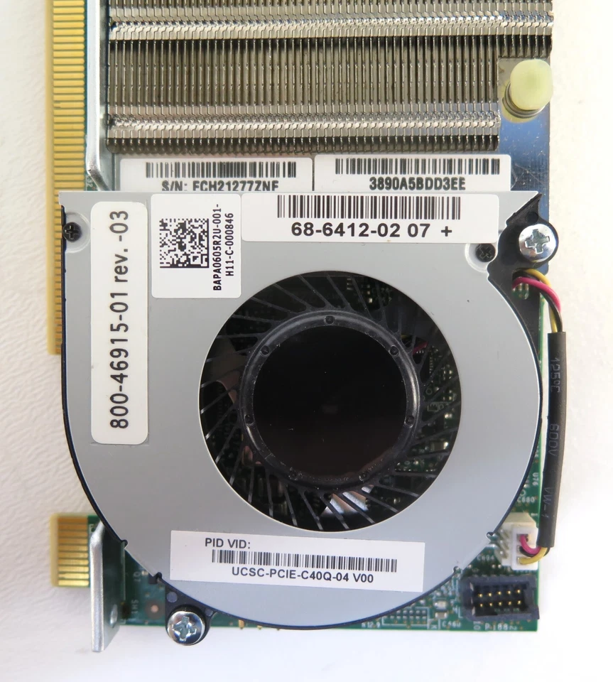 Cisco UCSC-PCIE-C40Q-04 UCS VIC 1485 Dual Port 40G QSFP28 CNA PCIE - Image 4 of 4