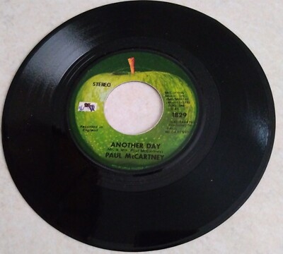 Paul McCartney  Another Day  1971  Apple Records 1829   Rock, Pop  VG+