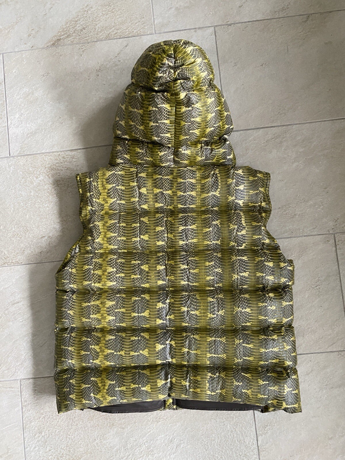 Rick Owens FW23 SEALED VEST PYTHON SNAKESKIN size… - image 14