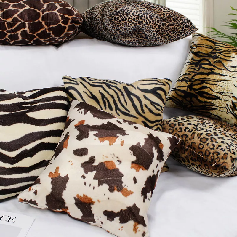 Zebra print cheap pillow cases