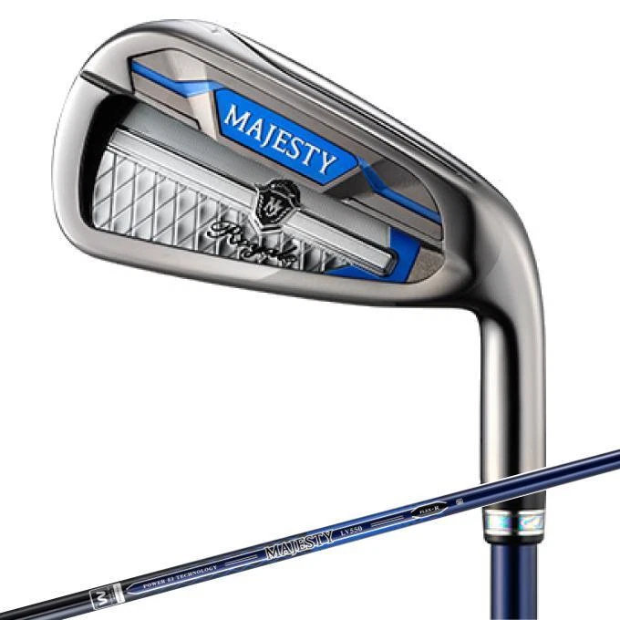 MAJESTY ROYALE IRON AW R-FLEX LV550 GRAPHITE MENS MARUMAN APPROACH WEDGE GW - Image 3 of 4