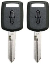 2 Pack - Lincoln OEM FACTORY ORIGINAL TRANSPONDER CHIP KEYS 164-R8080 5913437