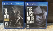 The Last of Us Remastered & The Last of Us Part II (Sony Playstation 4) PS4