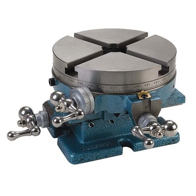 PALMGREN 9632803 Rotary Table,8'' 19F408