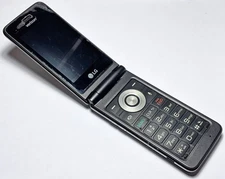 LG Exalt VN220 Silver 4G LTE Verizon 8GB 5MP Camera Flip Phone