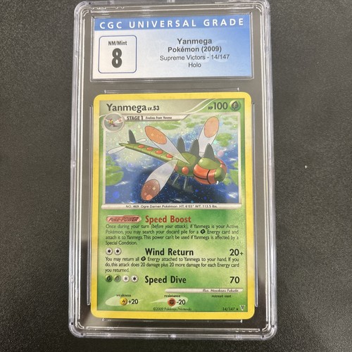 Yanmega graded CGC 8 for sale on eBay
