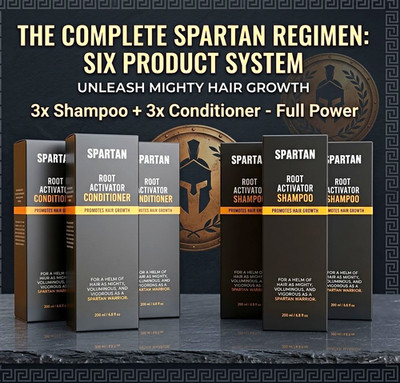 3 Root Activator Shampoo & 3 Conditioner Hair Growth 3+3 Bundle 200ml