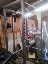 Gymano ultimate Power Rack Squat Cage with Cable Pulley System home gym