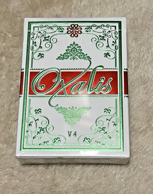 Oxalis Playing Cards V4 Borderless Ed.- Vincenzo Alfano - USPCC - New/Sealed