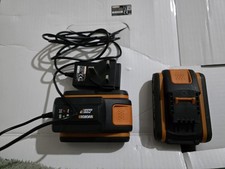 Image of WORX Powershare Battery Charger With 2x Batterys 20v Only Used Once