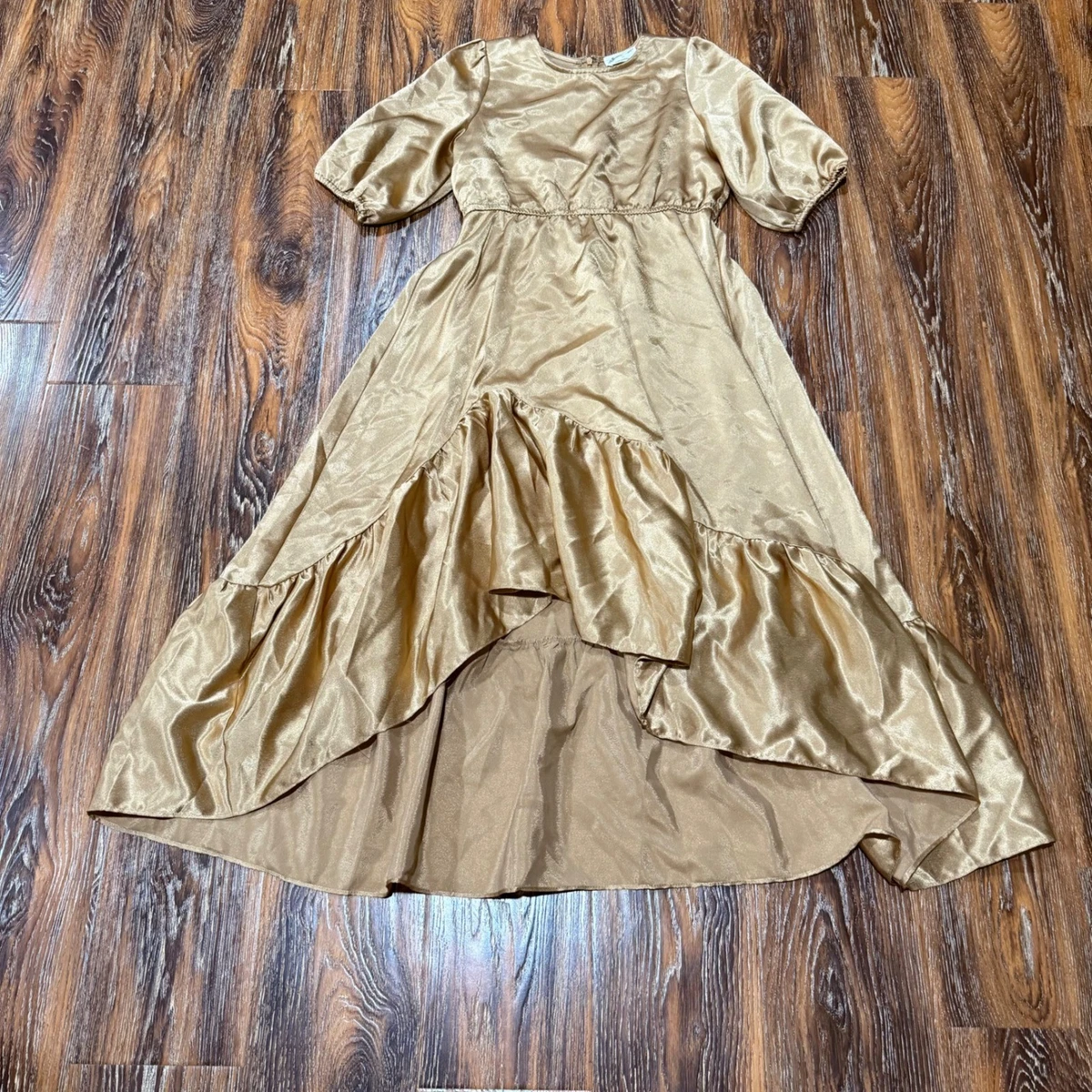 chiffon dress formal Beaded Chiffon Short Sleeve Gown by GLS Gloria GL3492