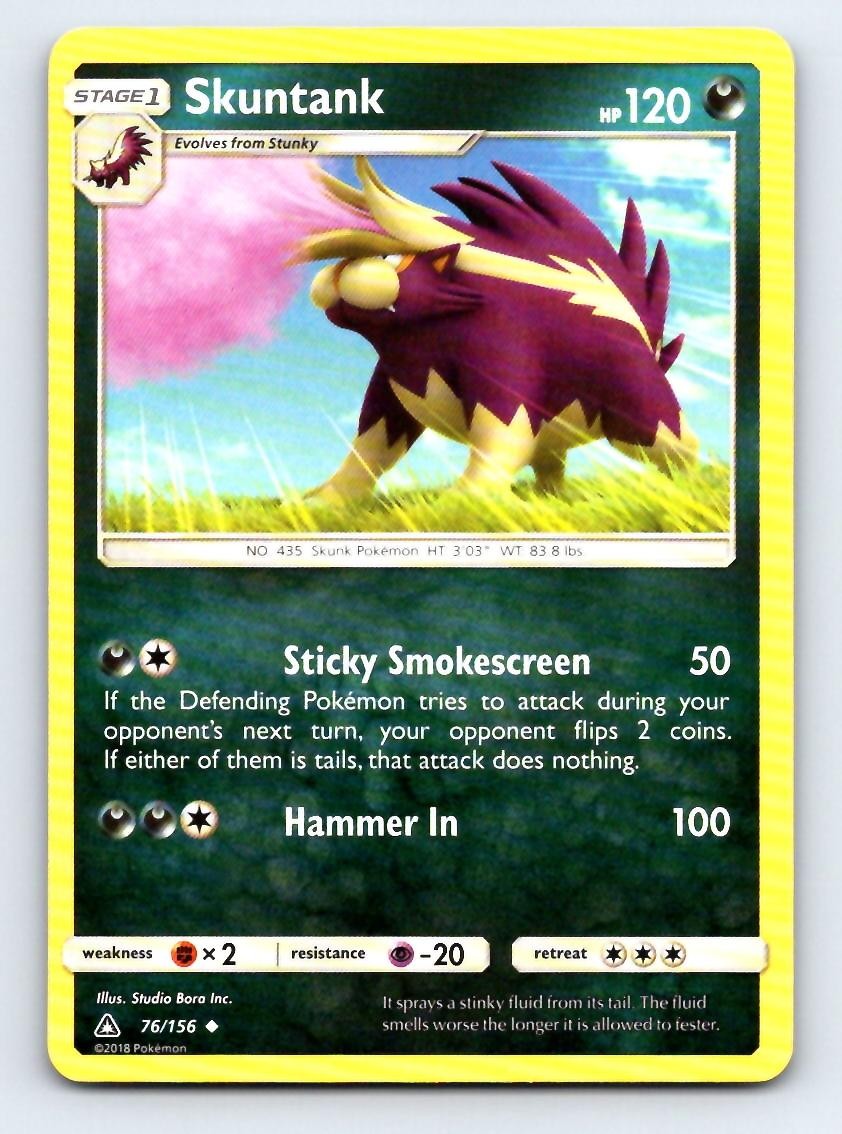 Skuntank 76/156 Uncommon Ultra Prism Pokemon