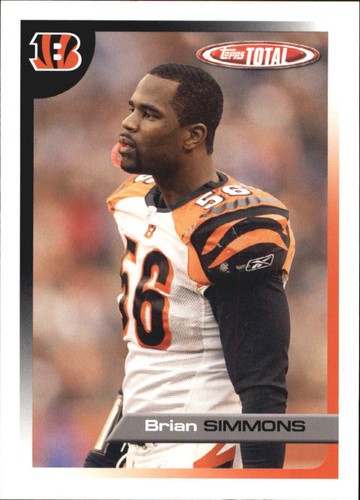 2005 Topps Total Football "Main Set" Cards #251 to #549