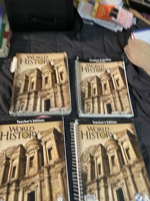 BJU World History (4th ed) set (student/TE/tests/test key/activities/key)