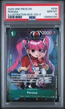 2025 One Piece Promos Perona 034 PSA 10