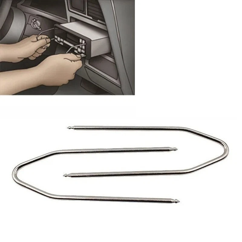 PEUGEOT 307 TUTTI GLI ANNI CD Radio Stereo Rimozione Rilascio Chiavette di estra - Photo 2/4