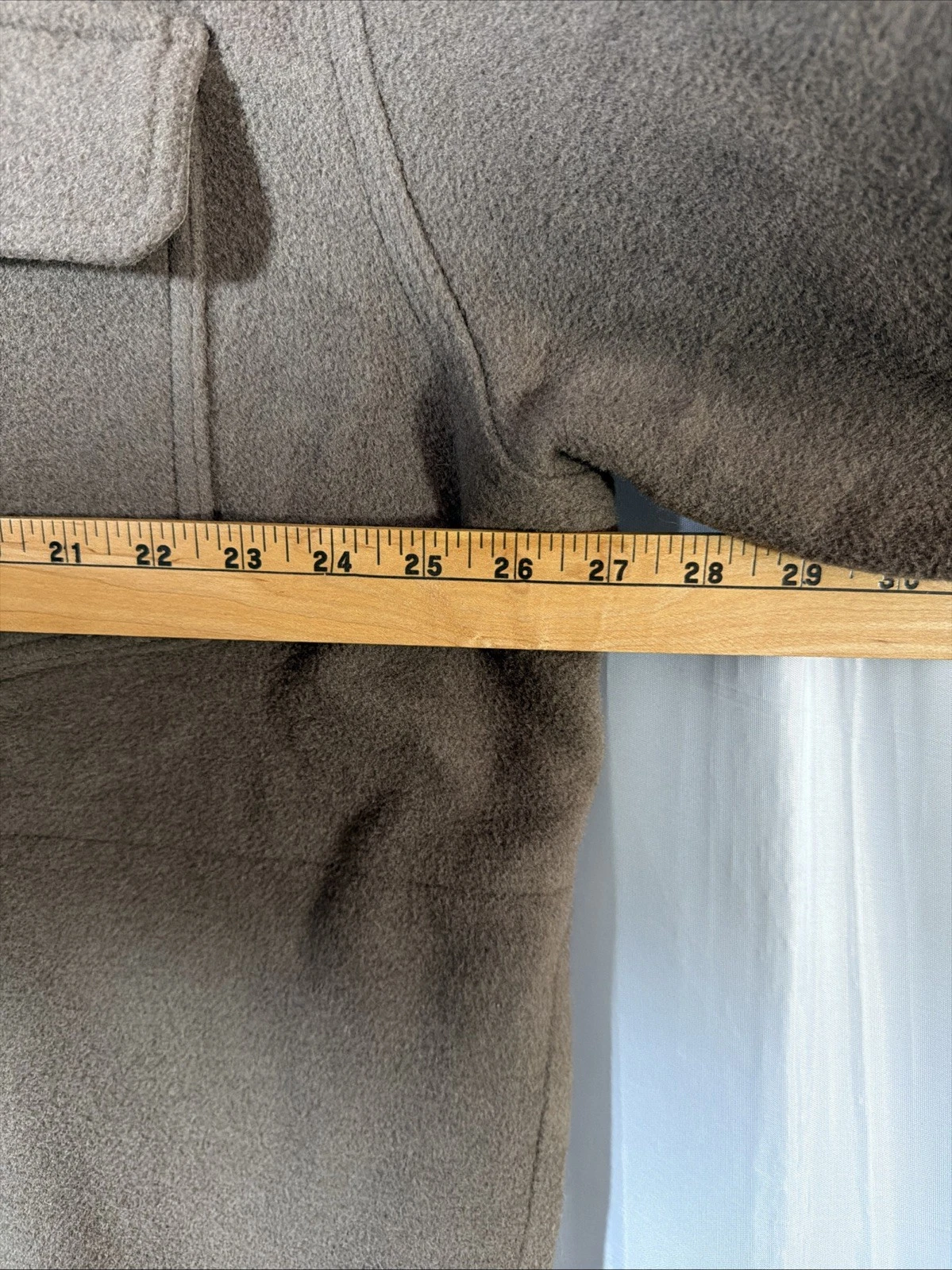 RARE Best Made Co. Borwn Wool Flannel Overshirt Men's 2XL/XXL Zip Shacket B2181 - product detail image 13