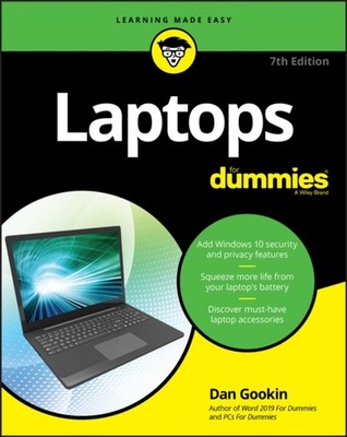 LAPTOPS FOR DUMMIES by Dan Gookin Paperback Self Help Business