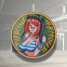 DGkamikaze - PMC Private Military Chick, Soviet Tanker anime girl airsoft patch