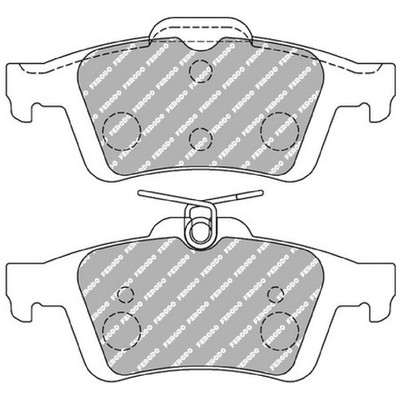 Ferodo Racing Bremsbelagsatz Bremsklötze hinten 26271058